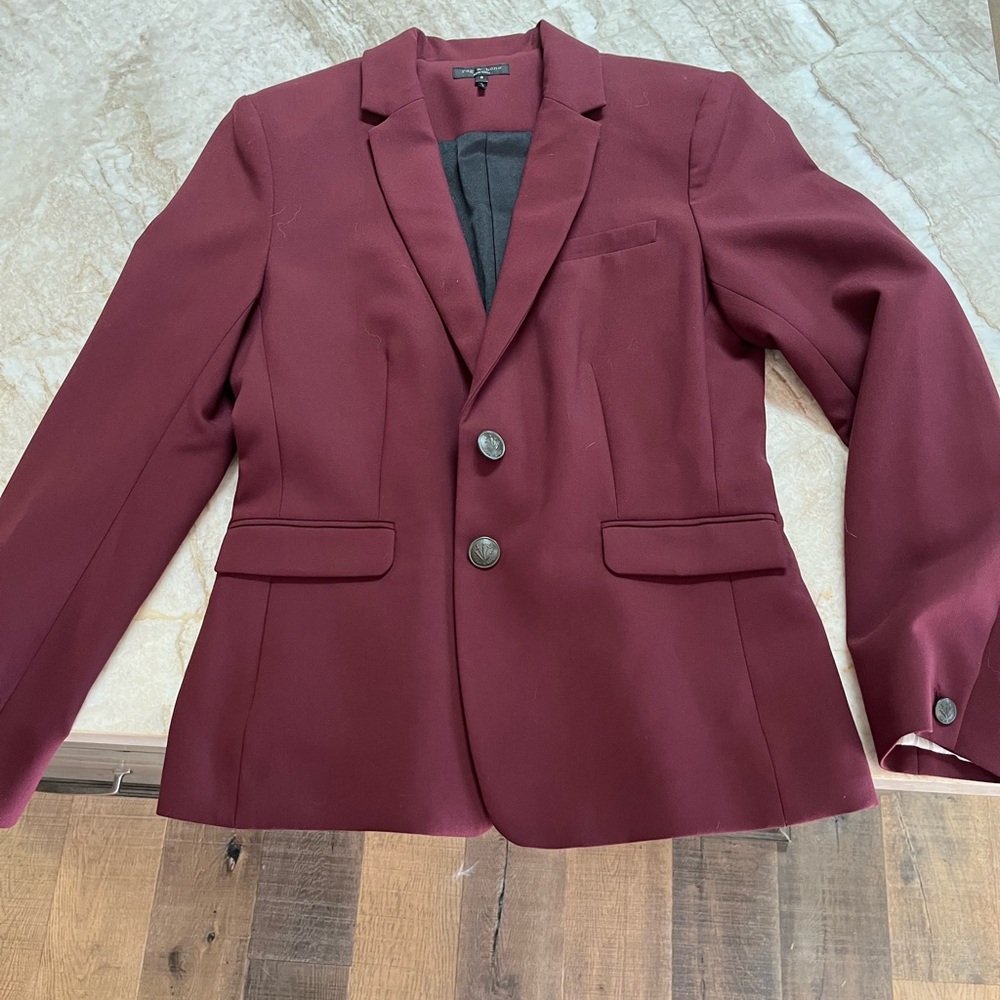 Women's Burgundy Rag & Bone Blazer